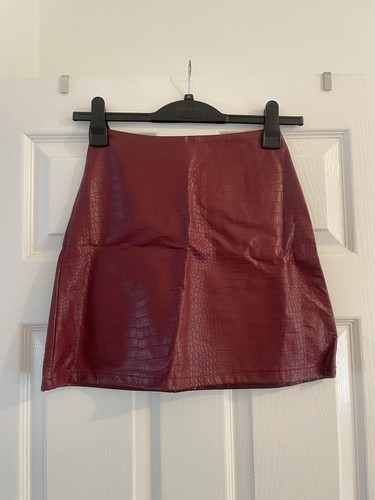 Brand new red faux - new, croc