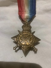 World War 1  1914-1915 Star Medal 2nd   L.T.E J Penman R.E