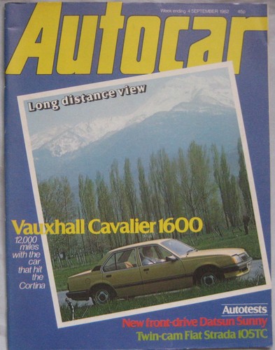 Autocar magazine september - autocar,