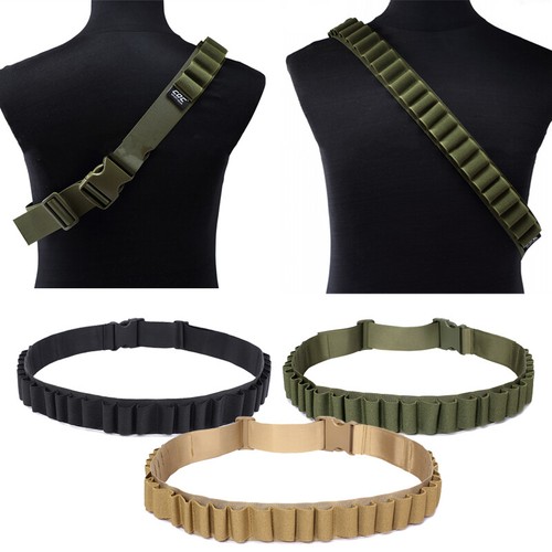 Tactical shell bandolier belt - shell,