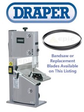 DRAPER 250mm 10" Bench Bandsaw 420w 84713 or Choose 1785mm Replacement Saw Blade