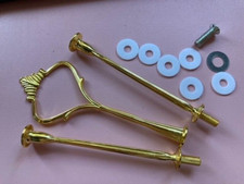 3 Tier Gold Cake Stand Fittings Rod Set -Buffet - Ideal Wedding, Party etc