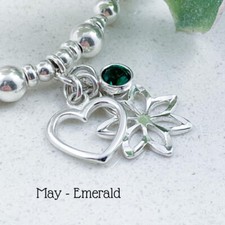 Sterling Silver Swarovski