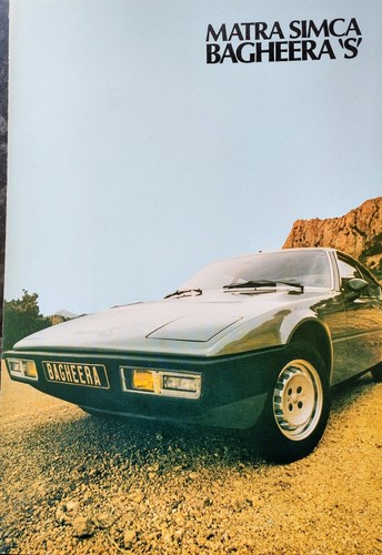 Matra simca bagheera - matra,