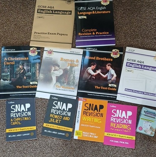 Cgp gcse aqa english lang - gcse, lang/lit