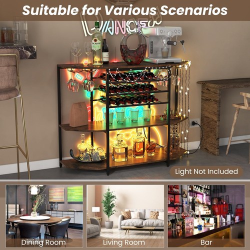 Wine rack with storage - wine,