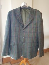 BNWOT Charles Gale Shooting Green Tweed Country Jacket Size 50" Chest