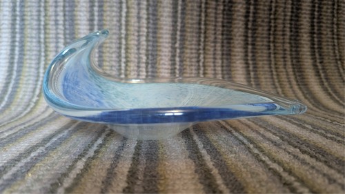 Murano art glass candy bowl - murano, glass.
