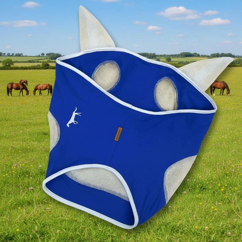 Horse fly mask breathable - horse,