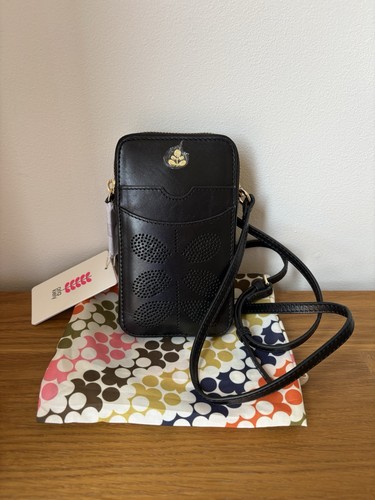 Orla kiely black leather ariel - orla,