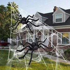 30cm Giant Black Spider
