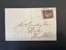 QV GB 1844 1d Penny Red SG8 OD