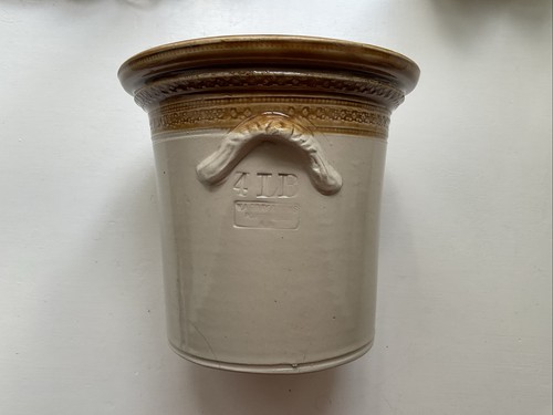 Scottish stoneware 4lb butter - stoneware,