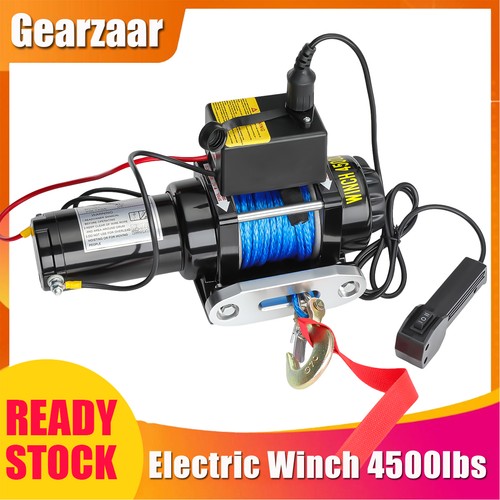 Electric winch 4500lbs 12v - 4500lbs,