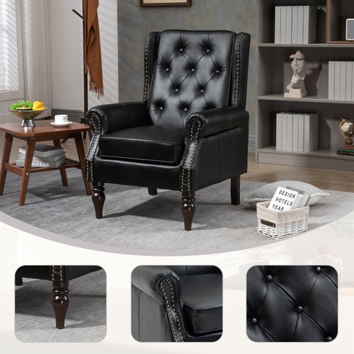 Leather modern accent - pu,