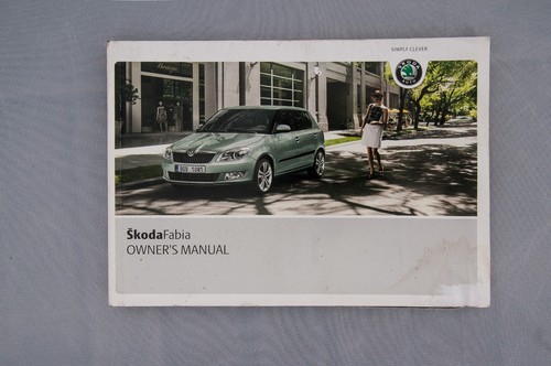 Skoda fabia owners pack - skoda,