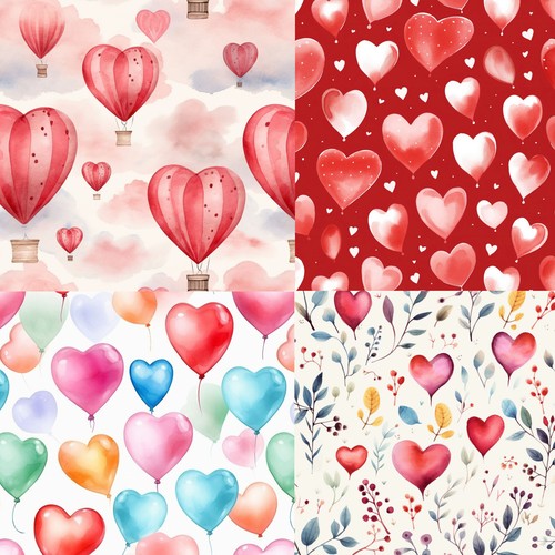 Valentines day fabric 4 - valentines,