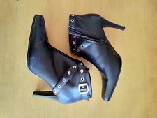 Shoes : Odeon Ladies Boots Black Colour Size 6 - 39 Fashion Shoe Boot