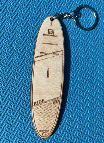 Red paddle ride keyring - paddle, co