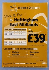 Manx2 Airline Timetable Isle