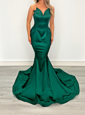 New With Tags Prom Dress Size 6 Green Evening Gown Pia Michi 11294 RRP £340