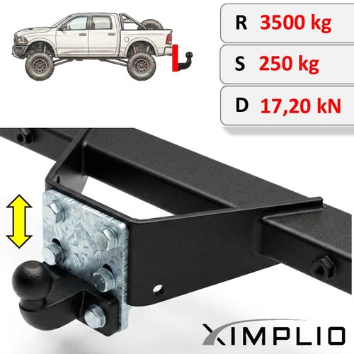 Towbar towball drop plate - towbar,