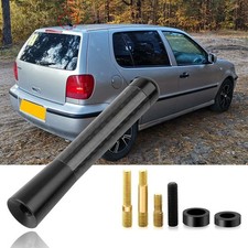 3" Short Black Car Radio