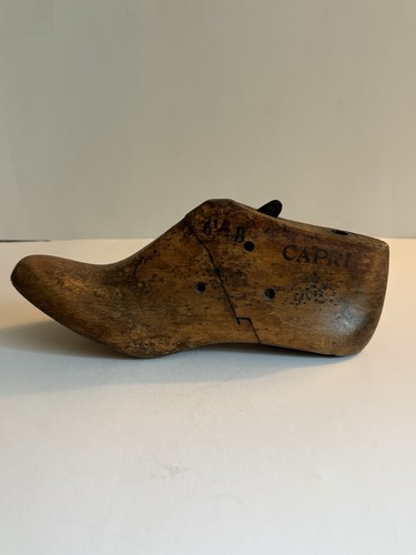 Antique wooden cobbler left - antique,