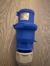 Industrial Power Plug Male Screwless 2P+ 32A 230 V IP44 2P