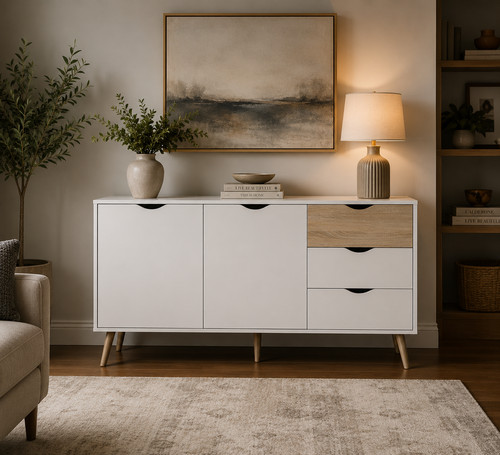 Door drawer white oak - 3,