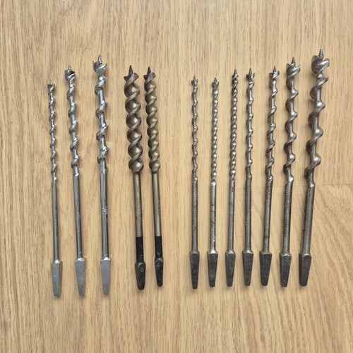 Vintage auger drill bit bundle - vintage,