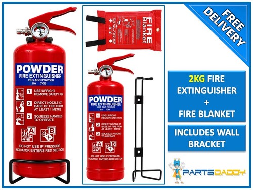 Powder fire extinguisher - 2, kg