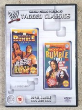 WWE Tagged Classics - Royal Rumble 1995 & 1996 DVD (2 Disc Set) WWF Rare 95 96
