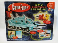 Captain Scarlet Spv Vehicle Electronic combat Set With Figures New Boxed Item