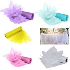 Fabric Organza Roll Christmas