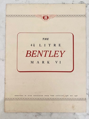 Bentley mark 4 liter - bentley,