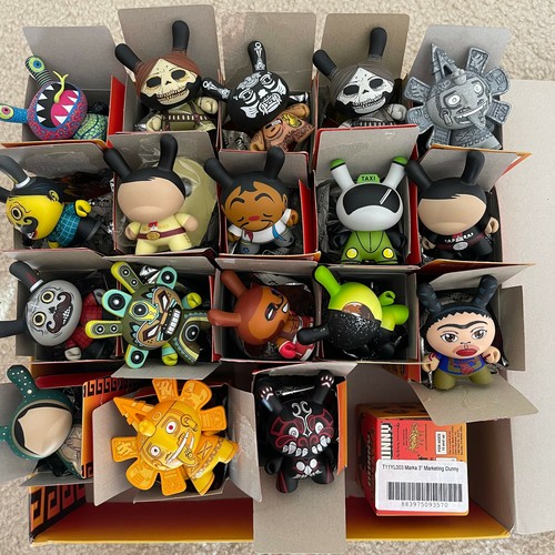 Kidrobot dunny azteca - 3",