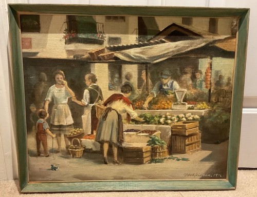 Hodgkinson original art oil - original,