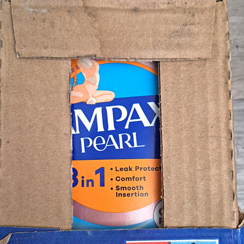 Tampax pearl tampons super - pearl,