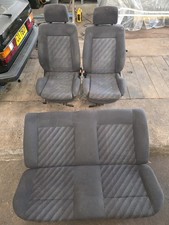 Rare MK2 GOLF gti 3 Door Heated Ultraviolet Seats Front And Back.