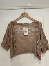 Zara Gold Sequin Knitted