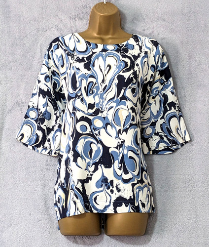 Masai blue white abstract - masai,