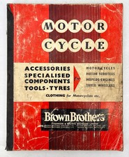 Motor Cycle Catalogue Brown