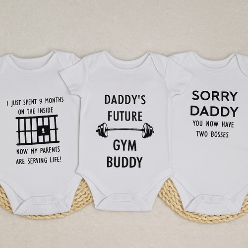 Funny baby vest bodysuit - funny,