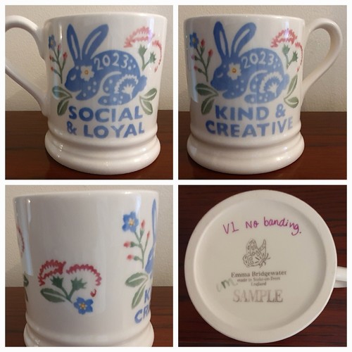 Emma bridgewater half - bridgewater, mug