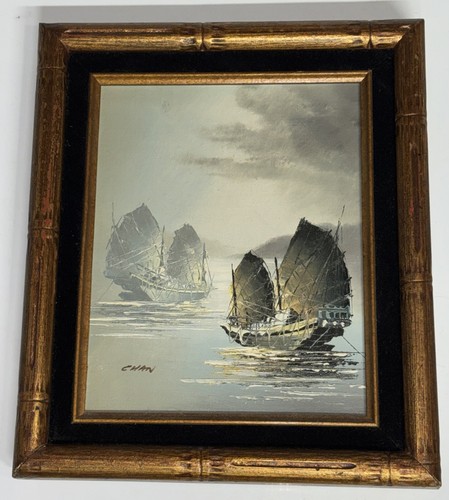 Chinese junk boats - boats, original