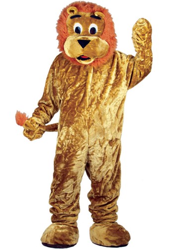 Lion mascot costume giant - mascot,