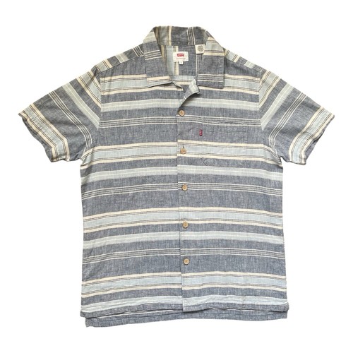 Men grey striped levi - grey,