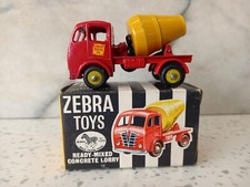 Benbros Zebra Toys 16 - Ready Mixed Concrete Lorry  Boxed SCARCE, Lovely