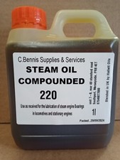 Compounded steam oil - compounded, 220